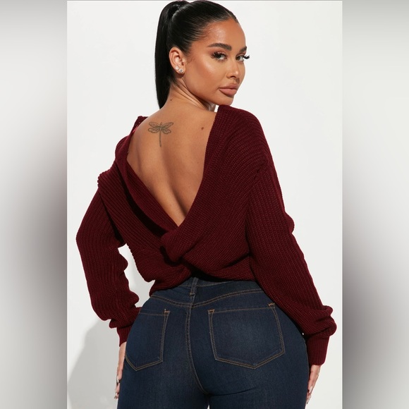 Fashion Nova Falls Favorite Sweater Size S - Picture 5 of 6